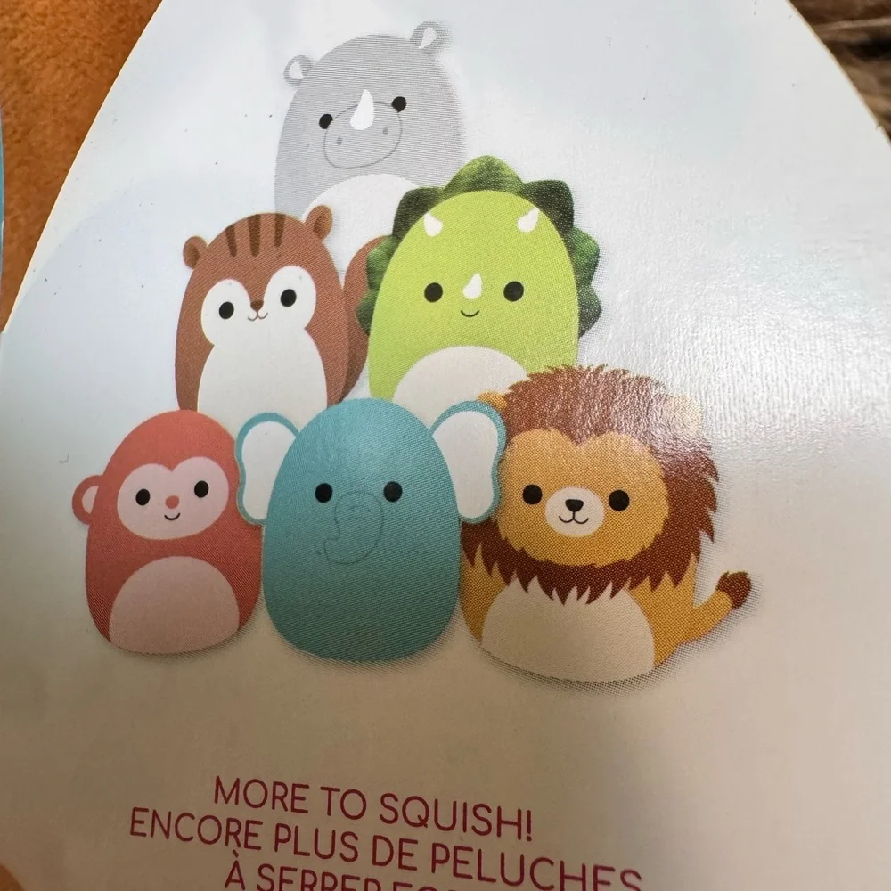Squishmallows Sawyer the Squirrel 9” Plush Retired 2018 With Tag HTF Rare